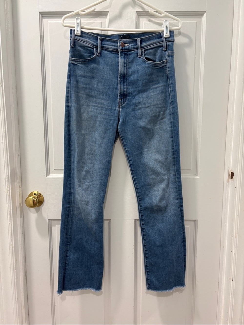 MOTHER The Hustler Cropped Ankle Jeans